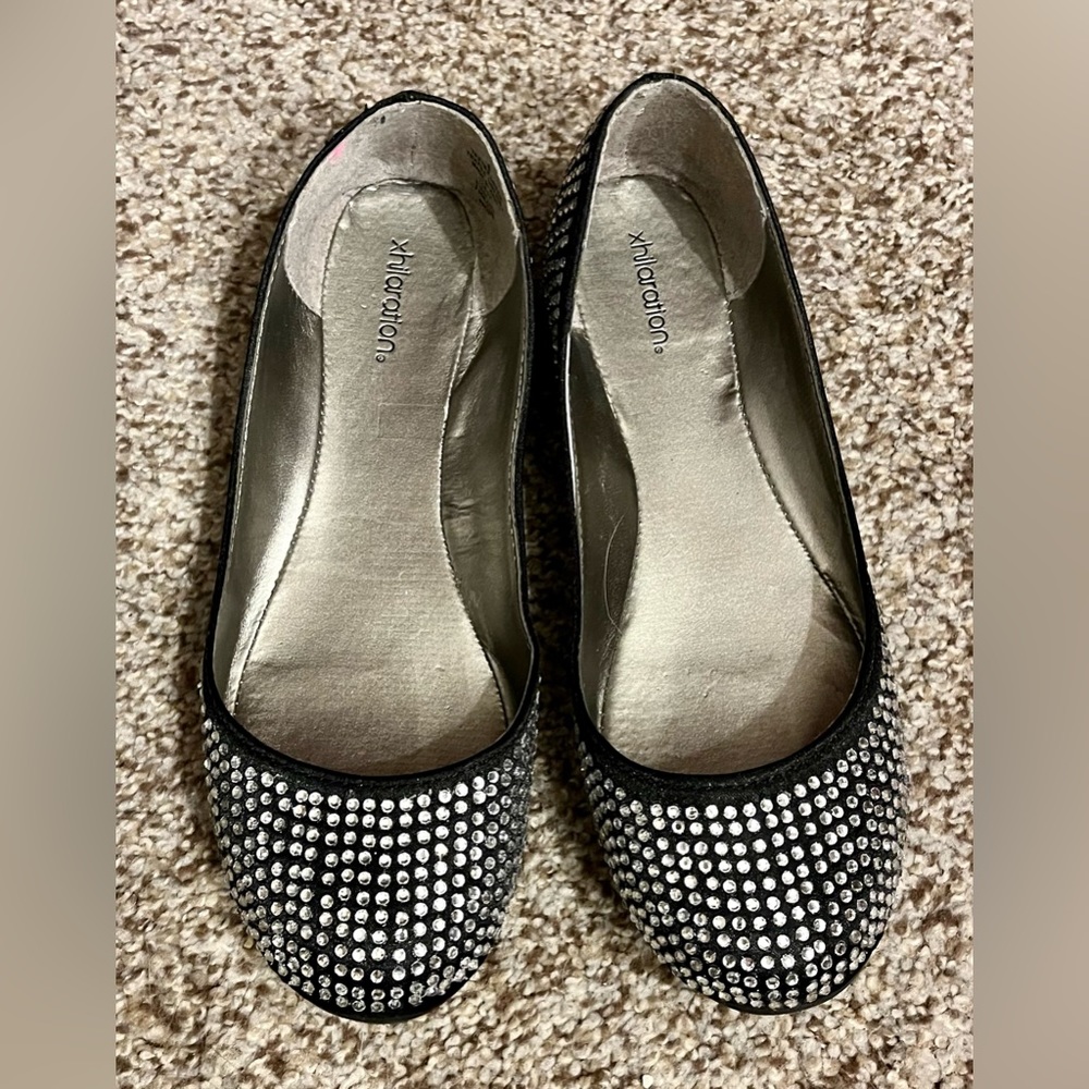 Xhilaration Rhinestone Flats - Picture 3 of 8